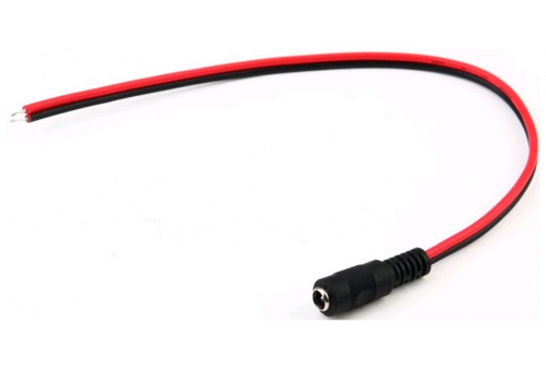 LED Streifen 12V DC Kabel mit Stecker-Mutter