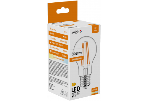 LED Filament Birnenform 7W E27 NW