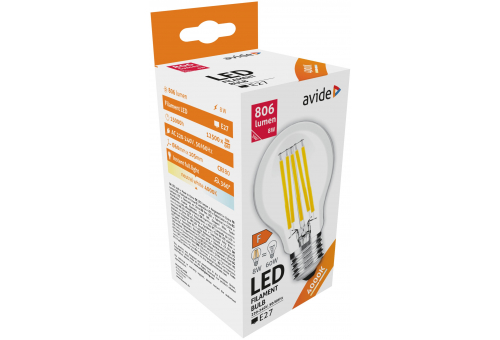 LED Filament Birnenform 8W E27 NW
