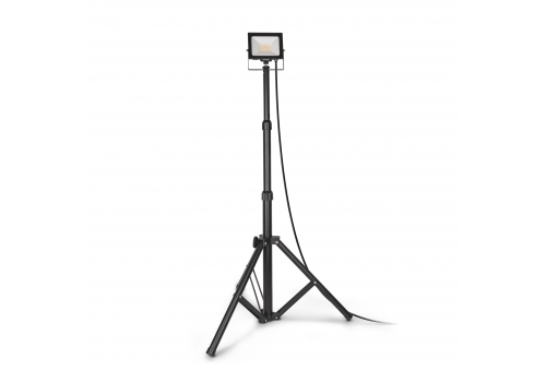 Avide LED Flood Light Slim Opt.PIR sensor, SMD 30W NW 4000K 1 head with Tripod