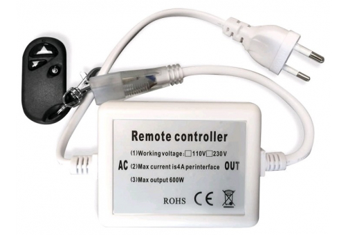 LED Streifen 220V 600W Dimmer 3528 SMD Radio Fernbedienung und Controller