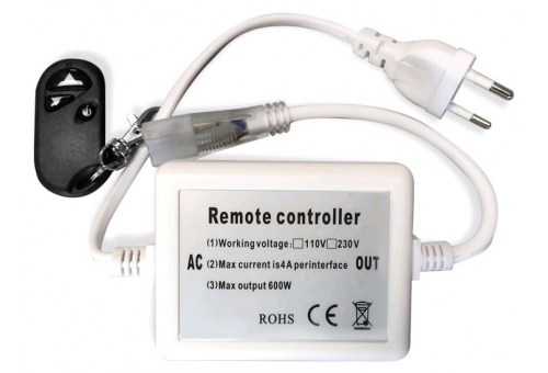 LED Streifen 220V 600W Dimmer 5050 SMD Radio Fernbedienung und Controller