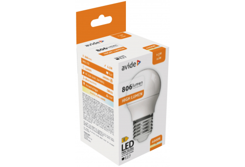 LED Birnenform Mini G45 6.5W E27 NW