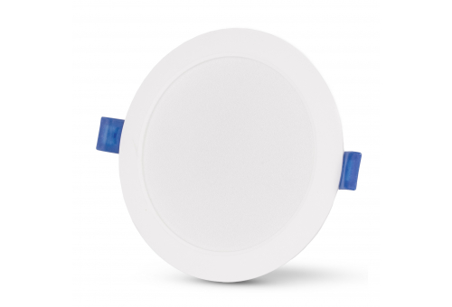 Avide LED Ceiling Lamp Recessed Panel Round Plastic 9W WW 3000K